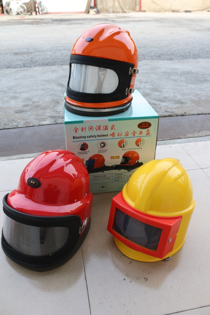 昆山喷砂TS02调温式空调是喷砂服头盔