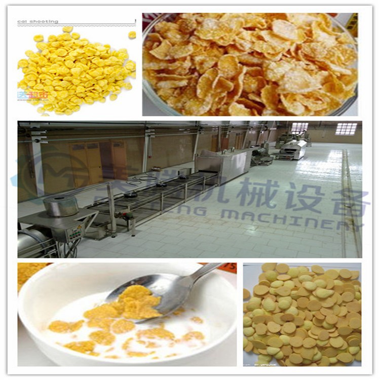 济南美腾玉米片早餐谷物生产线  膨化设备