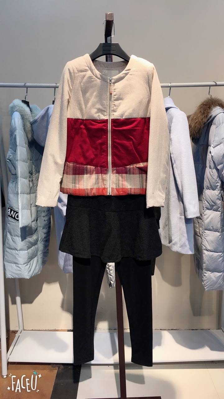 杭州外滩羊毛衫批发市场品牌折扣女装秋装连衣