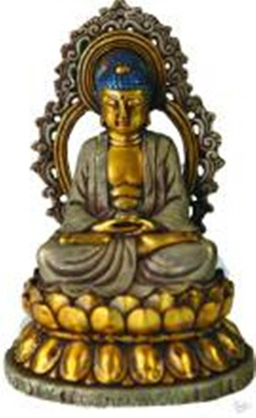 2017年银鎏金佛像的市场价