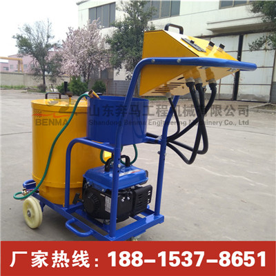 专门修补马路裂缝手推式沥青灌缝机施工成本