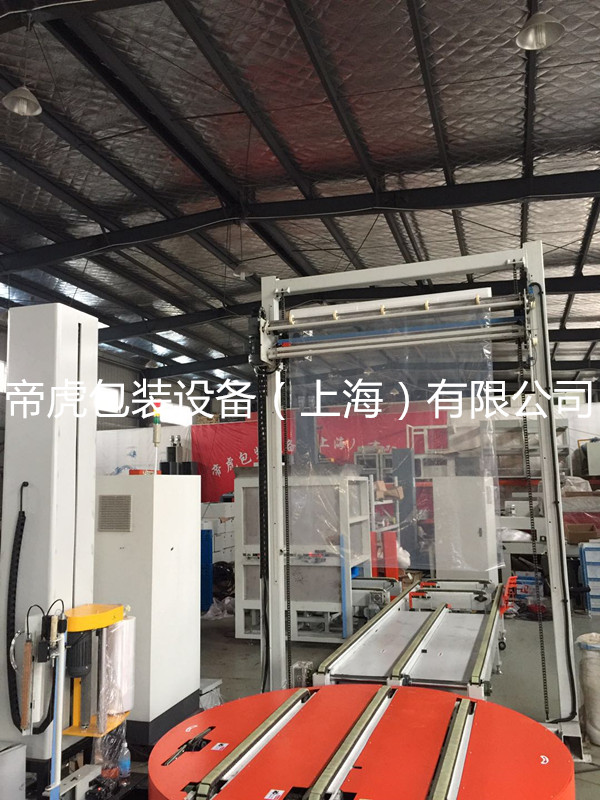 托盘在线机裹膜机打包机缠绕膜包装机