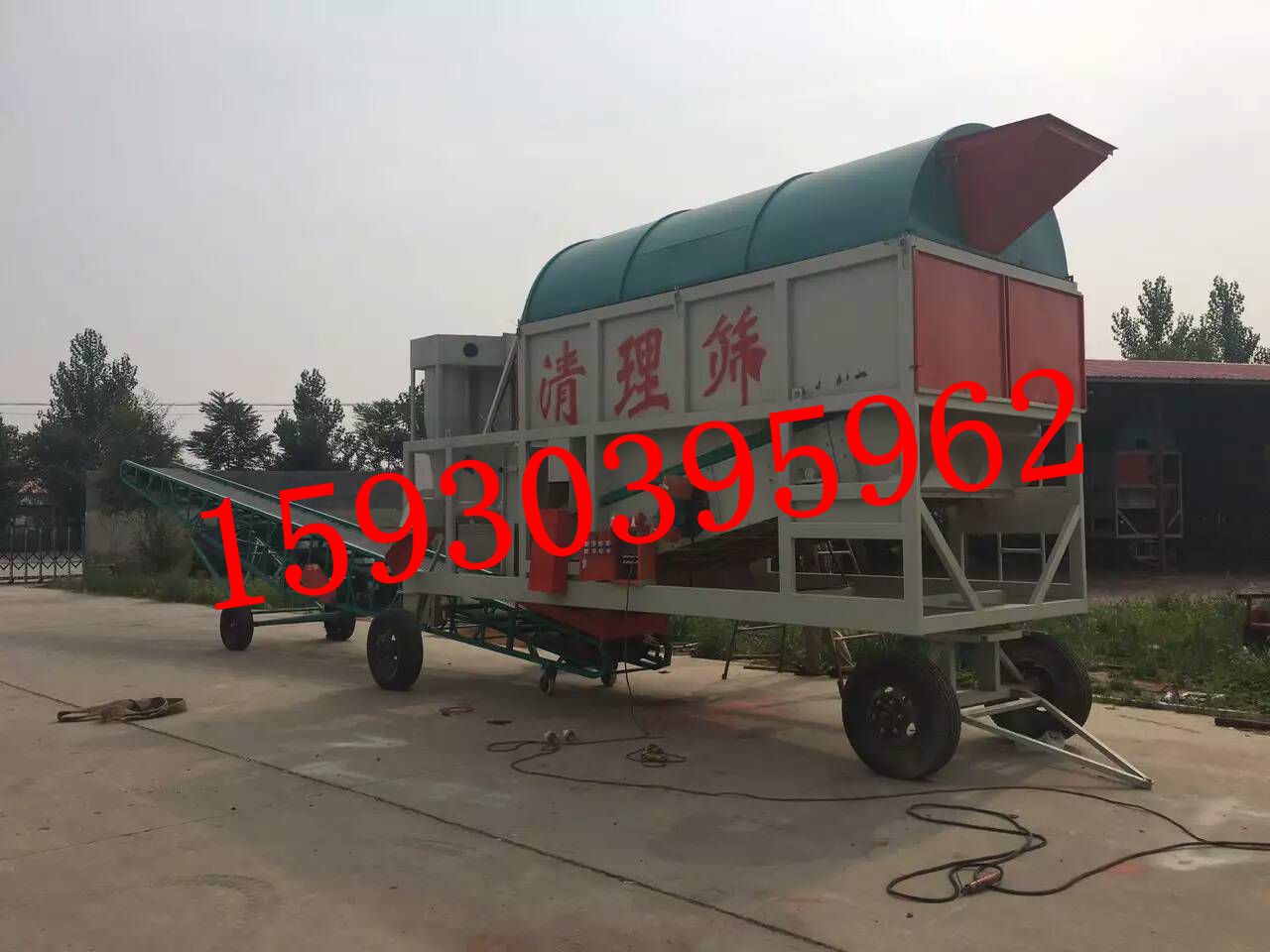 粮食组合式圆筒清理筛水稻滚筒筛