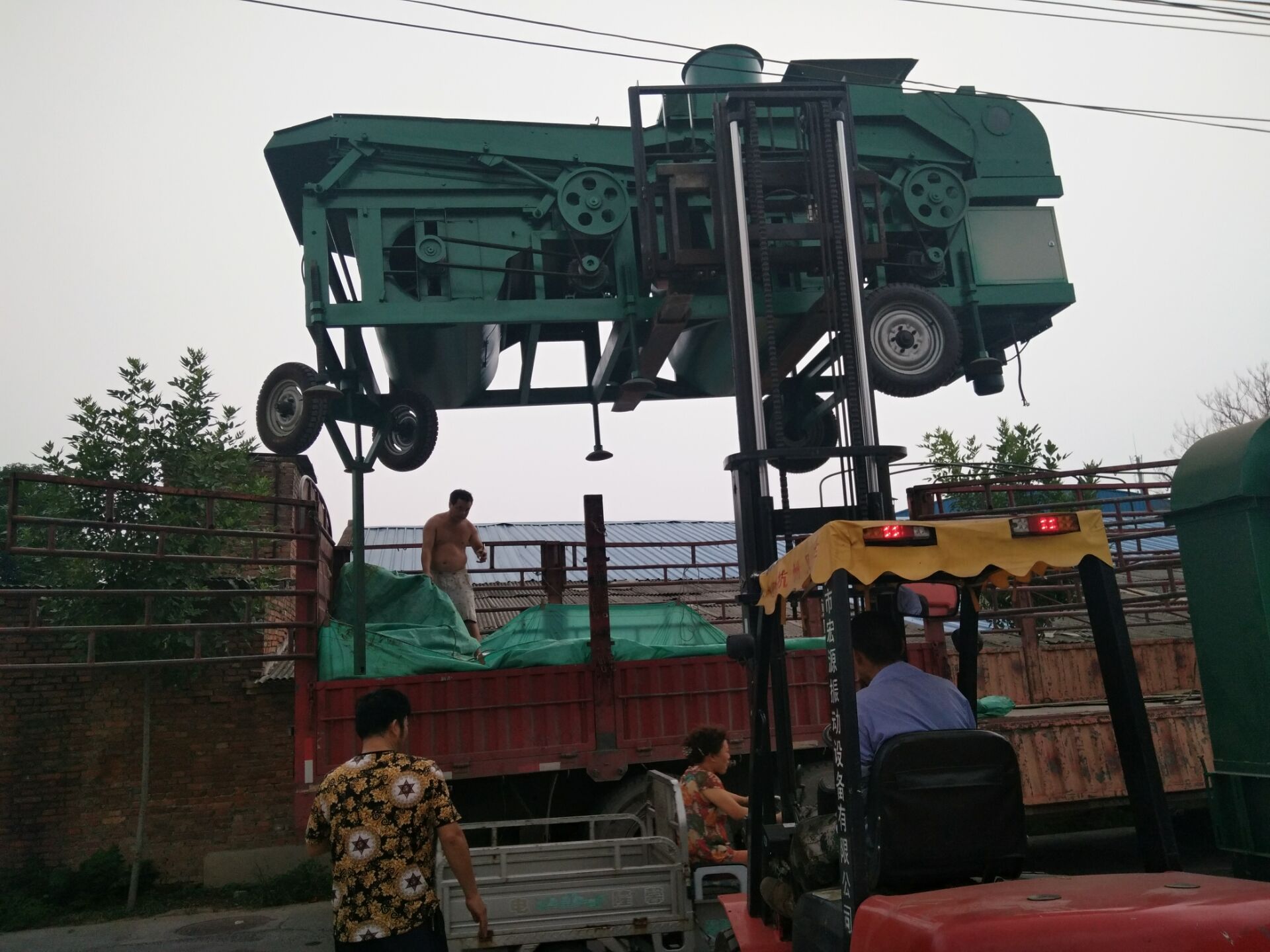 玉米无尘除杂机