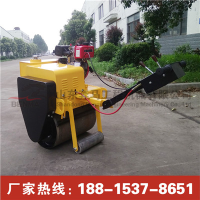 沟槽手扶单轮压路机柴油小型小型压路机二手