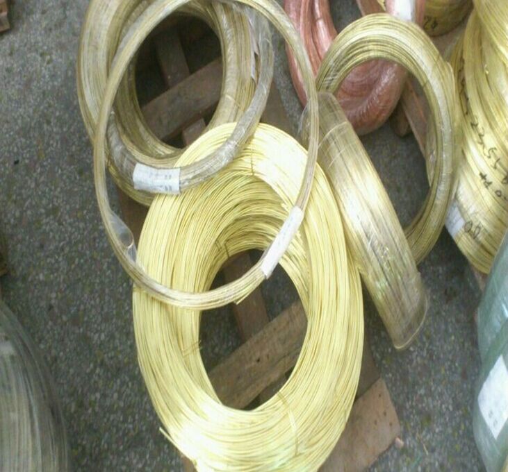 黄铜线 h62黄铜丝 黄铜慢走丝图片_高清图
