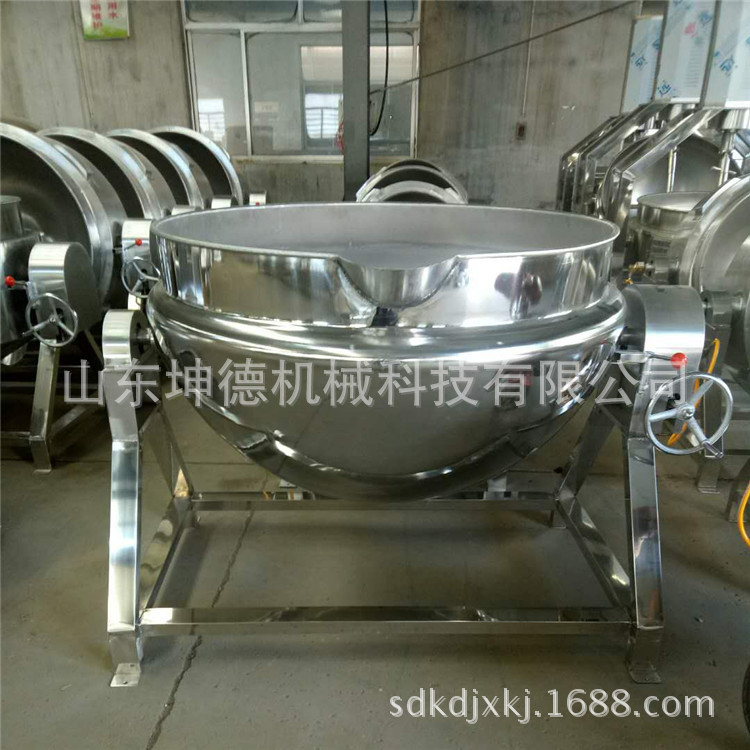 不锈钢夹层锅蒸煮锅行星搅拌锅