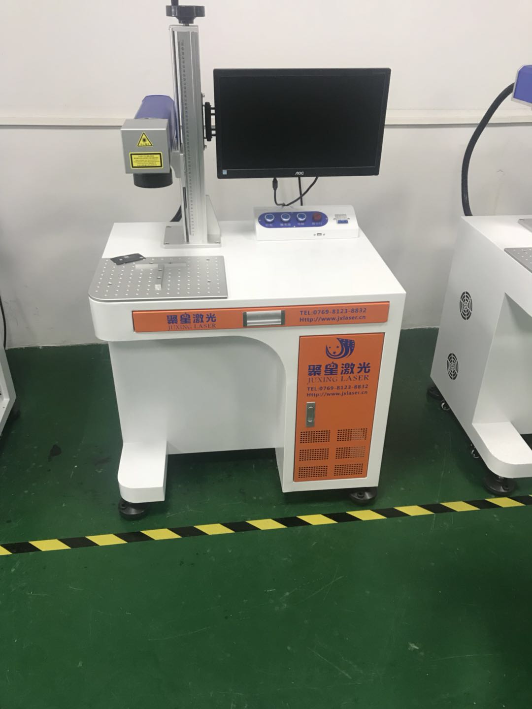 东莞聚星塑胶激光镭雕机聚星塑胶激光刻字机