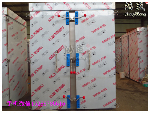 大型蒸汽双门72盘馒头蒸房  食品蒸房