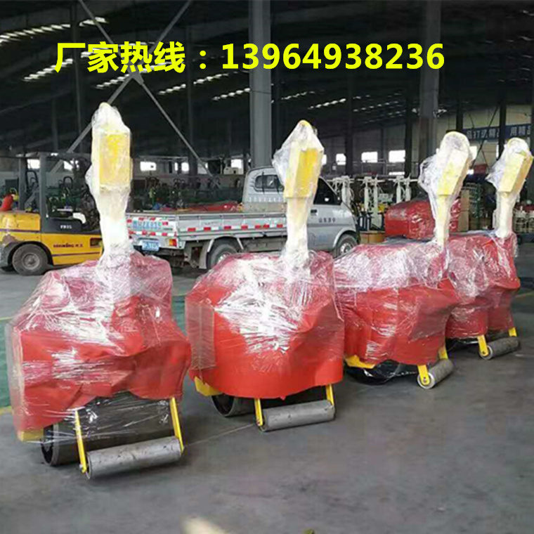 大厂生产质量保证手扶单轮压路机