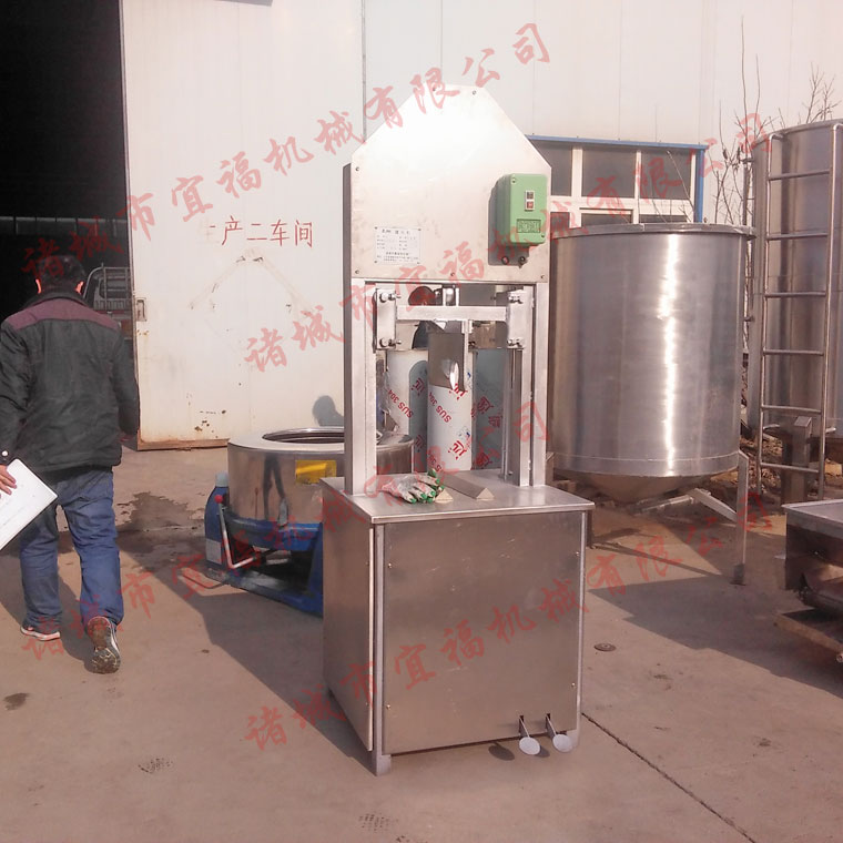 猪头劈半机 宜福达劈猪头机 液压制动