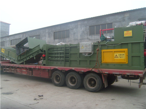 cy-350型卧式废纸打包机济南配备上料机利润多少