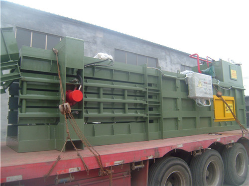 cy-350型自动称重废纸打包机无锡开门自定义生产厂家