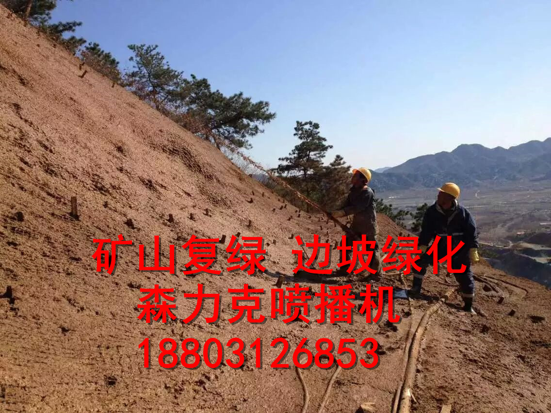 森力克边坡绿化喷播机