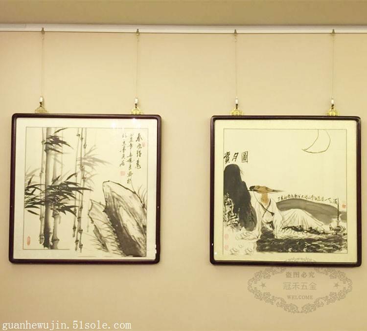 挂画器轨道 博物馆挂画吊轨 展厅挂画专用导轨