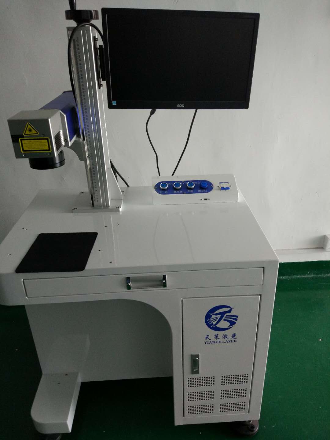 工艺品摆件花色花样镭雕加工激光打标机