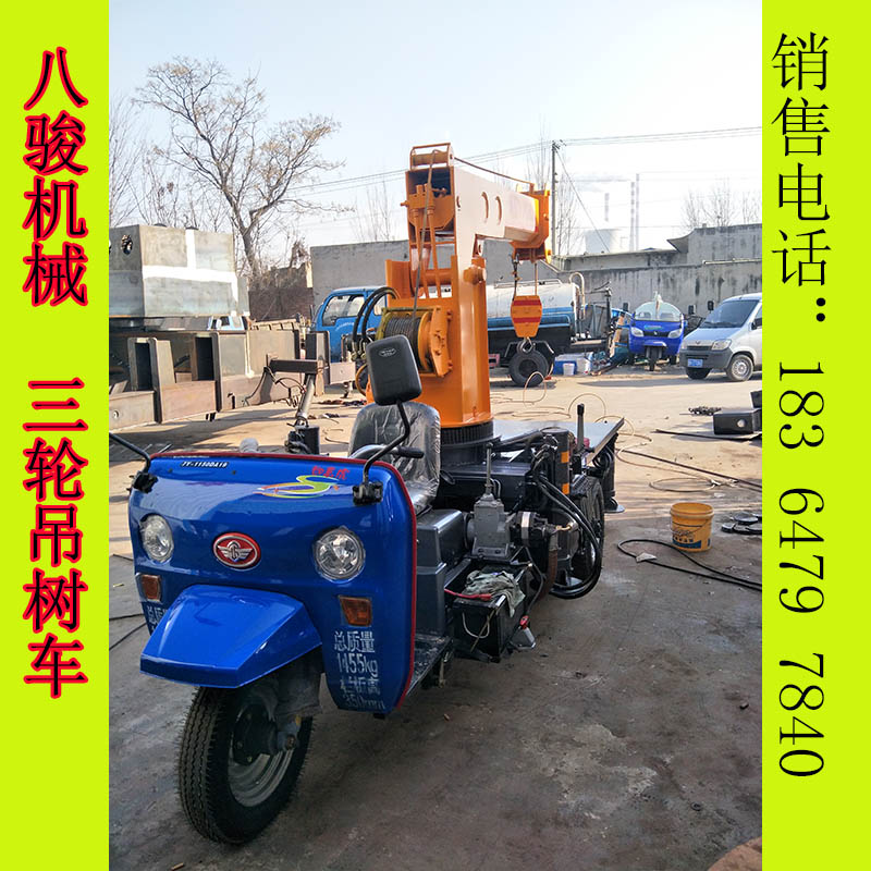 三轮随车吊 吊树专用移树吊