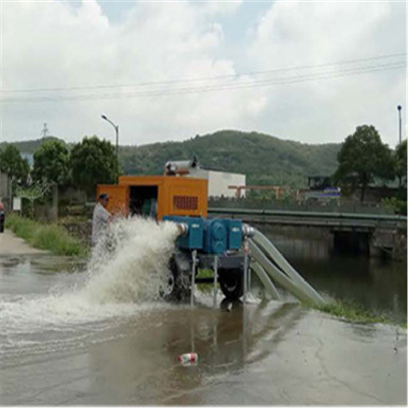 防汛抗洪抢险移动泵车 康明斯柴油水泵机组