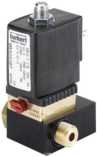 订货号 ：501211； 德国BURKERT直动式两位三通柱塞电磁阀