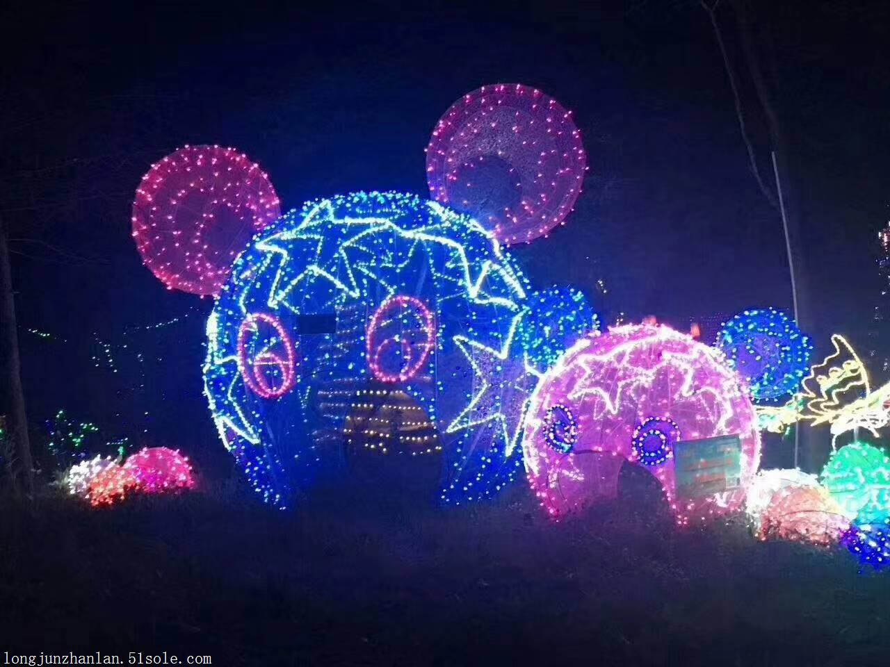 灯光展出租梦幻灯光展厂家点亮春节图片_高清