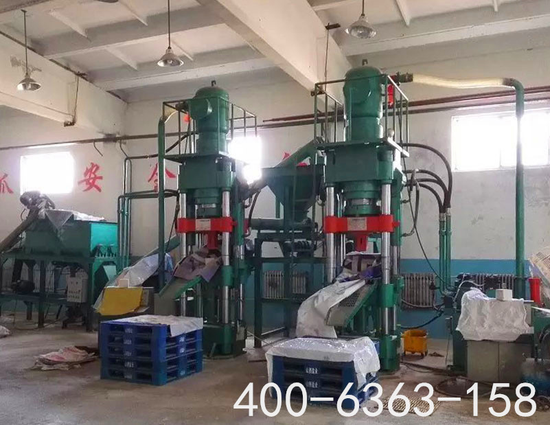 1000吨金属屑压块机深受客户喜爱