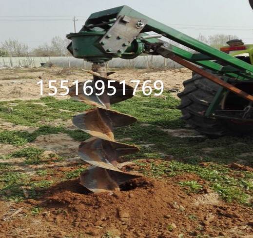拖拉机式植树挖窝机打坑速度快成孔*缩略图