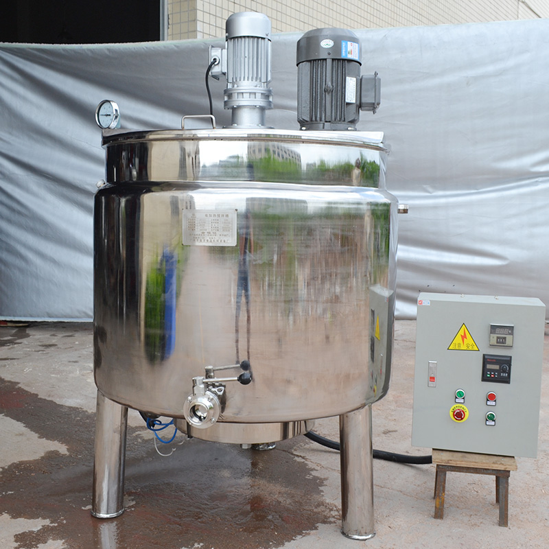 不锈钢夹层锅加乳化装置适合加工酱料膏体