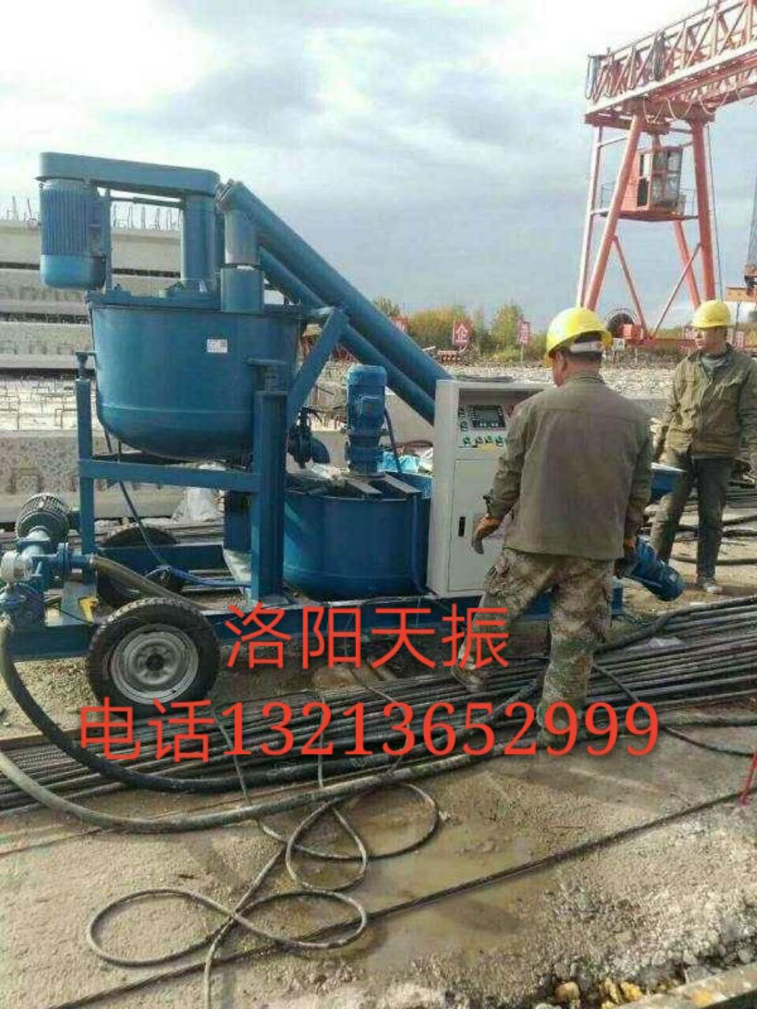 洛阳天振厂家直销智能压浆设备