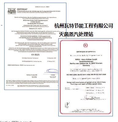 灭菌蒸汽处理站