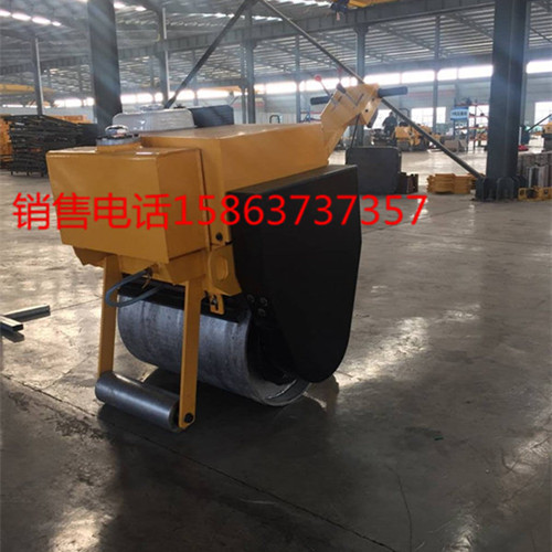 手扶式单轮压路机的价格沟槽压土机图片