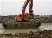 挖掘机水陆两用挖掘机租赁