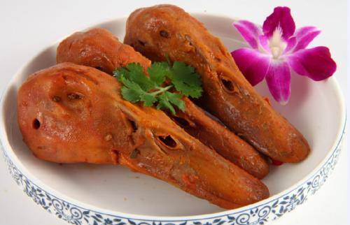 辣鸭头做法 加盟连锁店 鸭头能吃吗 莱双喜麻辣