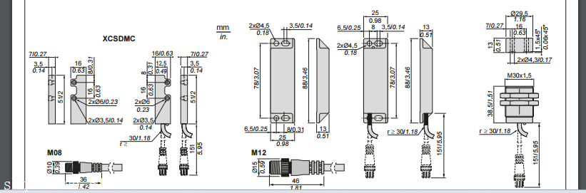 Preventa XCS系列schneider法国施耐德安全开关 