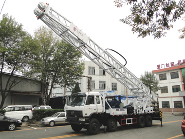 滨州钻机BZC600车载水井钻机