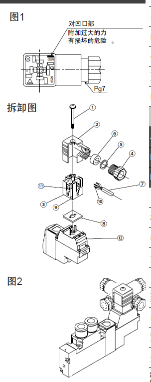 日本ckd E型接插件的使用方法