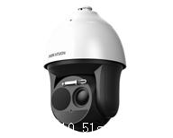 海康测温型热成像双光谱智能球机 DS-2TD4166T-25