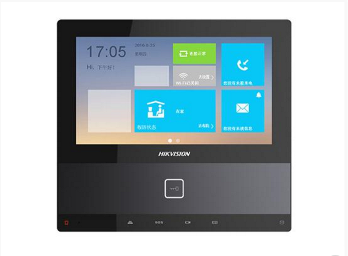 海康7寸触摸屏室内机 DS-KH8330-A