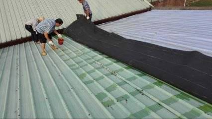 玻璃钢防水胶屋顶防水技术房顶漏水修补材料