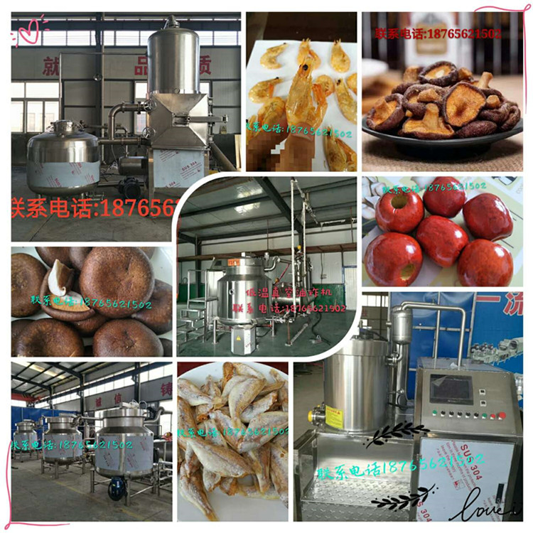 山东联兴低温真空油炸机商用