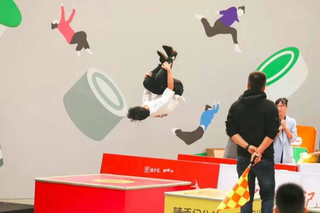 创意活动道具 真人跳一跳出租租赁