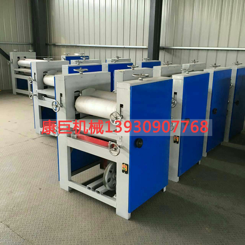 细木工板专用涂胶机 建筑模板专用涂胶机