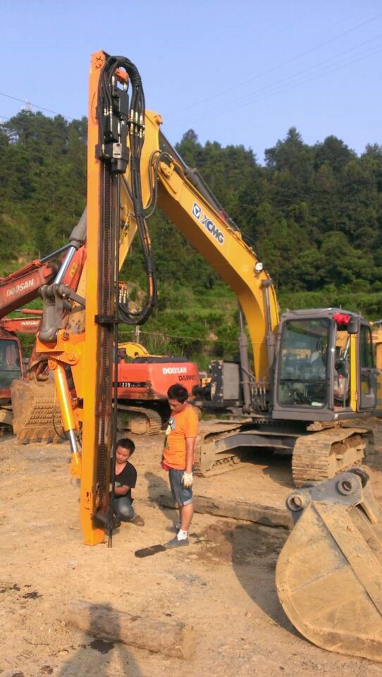 花岗岩开采替代气动凿岩机一分钟打一米