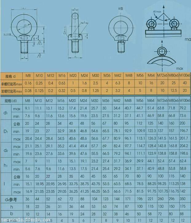 国标非标吊环