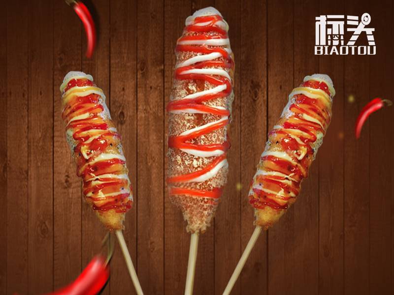 薯阿哥品牌韩式芝士热狗棒火爆加盟图片_高清图