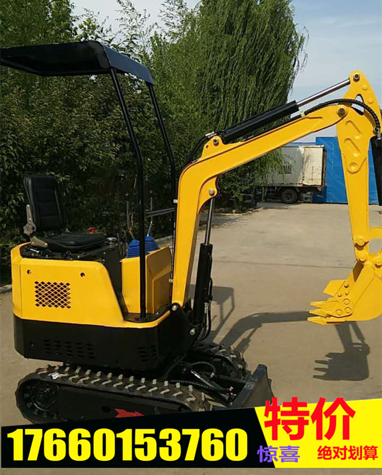全新家用迷你挖土微型农用果园小型挖掘机