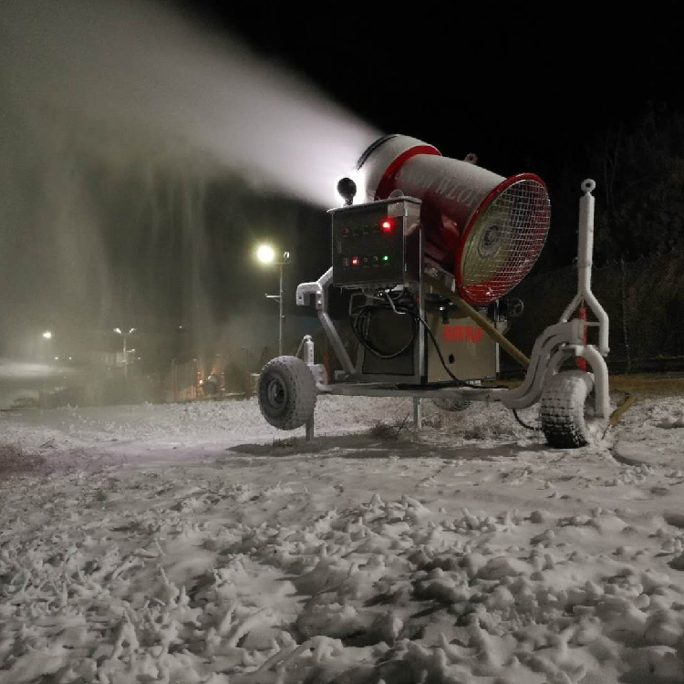 快速高效河南造雪机厂家 滑雪场制雪机原理