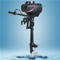 小型渔船挂机价格、汽油船用挂机多少钱一台图