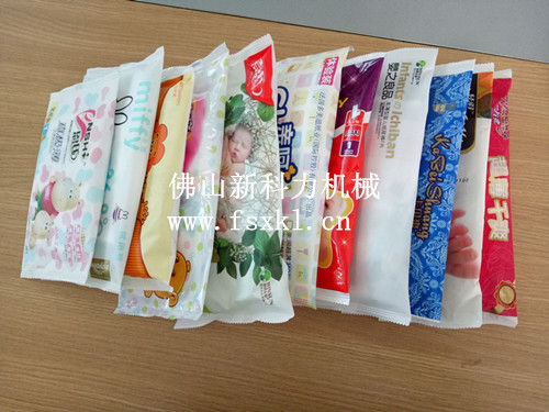 广东拉拉裤，纸尿裤等卫生用品试用装包装机