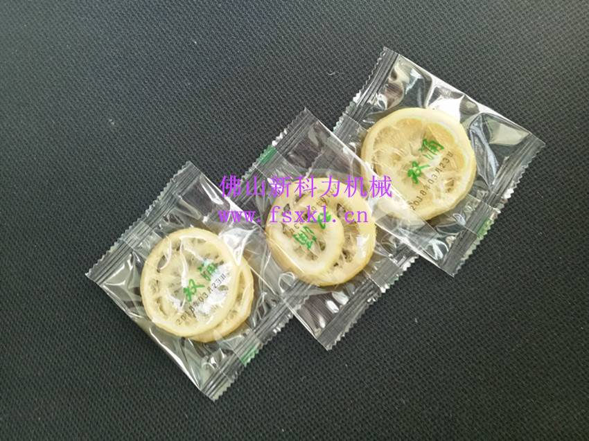 柠檬片包装机，新鲜切片柠檬片自动包装机