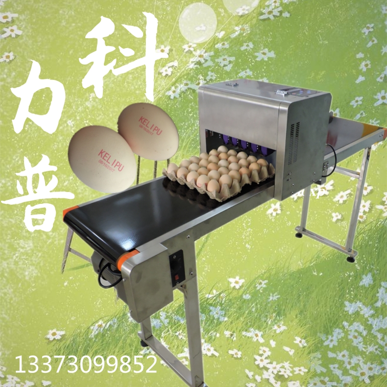 整盘鸡蛋喷码机  不需要清洗维护